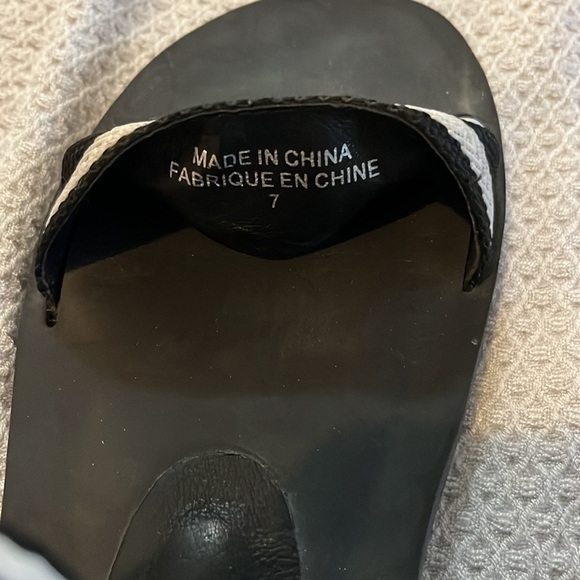 NEW JEFFREY CAMPBELL WOMENS Size 7 GAME TIME SANDALS CANVAS WITH RUBBER SOLE - Picture 10 of 11